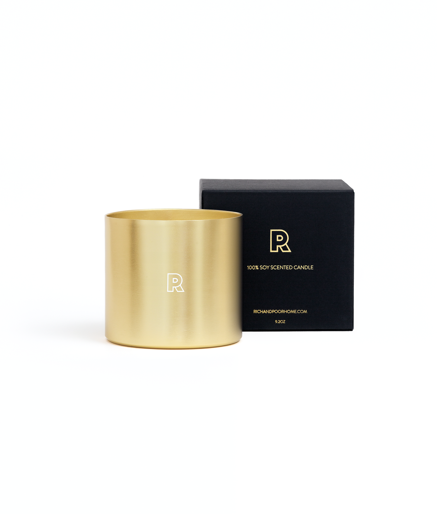 Orion Court – Vanilla & Tonka Soy Candle (9 oz, Gold Jar – Limited Edition)