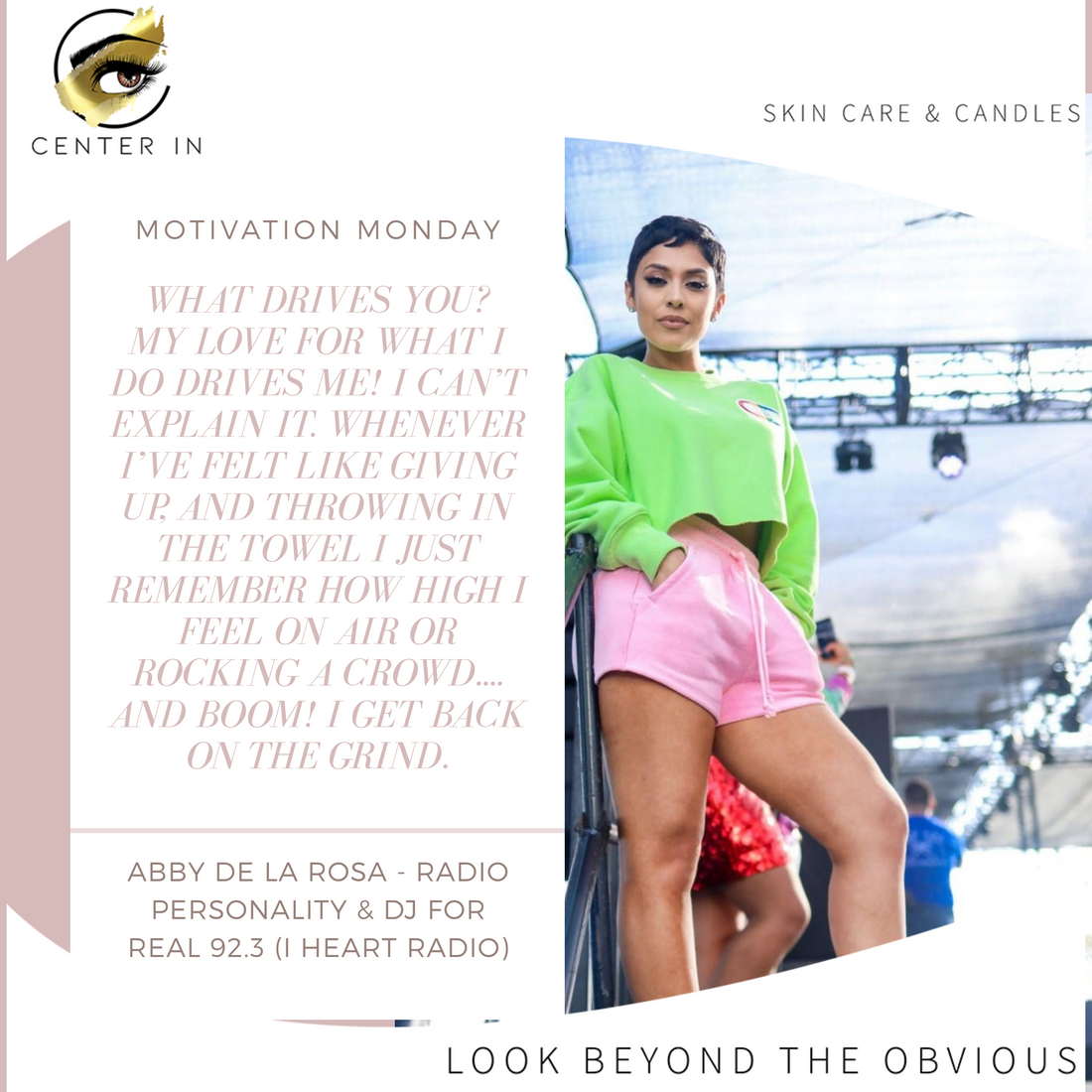 Monday Motivation - Meet Abby De La Rosa