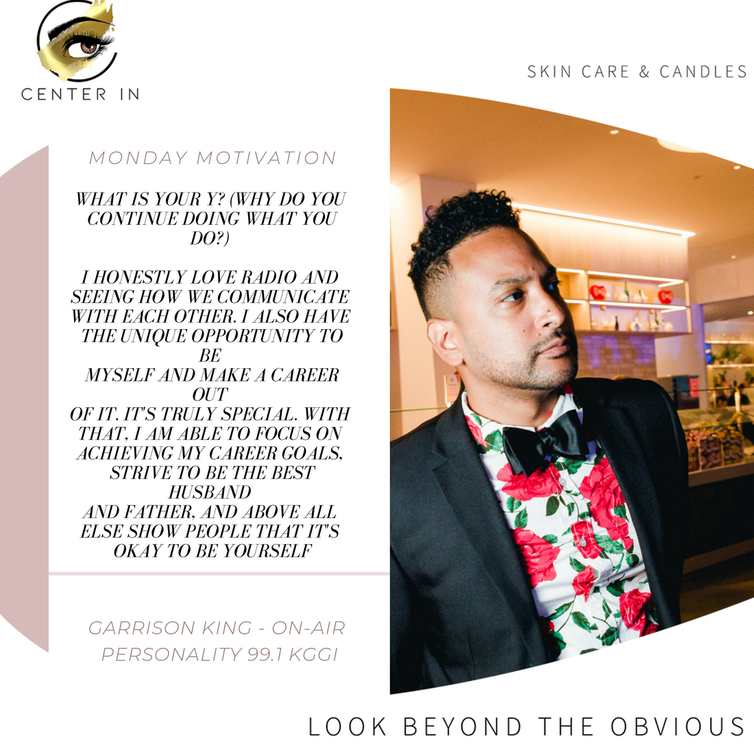 Monday Motivation - Meet Garrison King