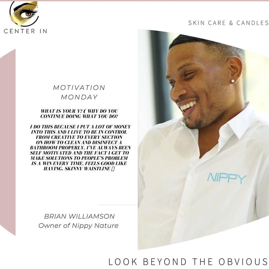 Monday Motivation - Meet Brian Williamson