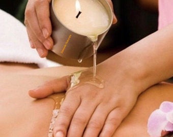 Massage Candle for Your Valentine's Day  Night In